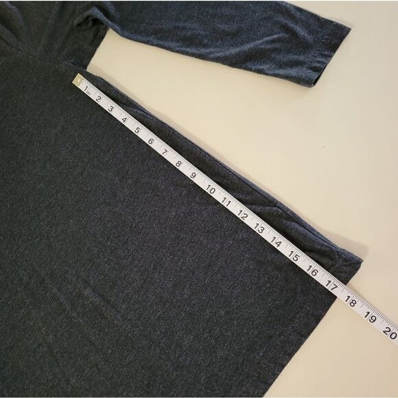 Bella Canvas Gray Long Sleeve Top - Picture 5 of 8